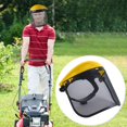 thumbnail image 3 of HongHeng Safety Mask with Mesh Visor for Chainsaw Trimmer Pole Pruners, Protective Mask and Mesh Mask for Face Protection, 3 of 4