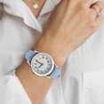 thumbnail image 4 of Reloj de cuero de la correa para las mujeres Reloj de la muñeca casual Reloj de cuarzo Reloj impermeable para las mujeres Niñas, 4 of 7