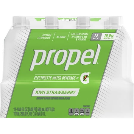 UPC 052000512007 product image for Propel Electrolyte Water, Kiwi Strawberry, 16.9 oz Bottles, 12 Count | upcitemdb.com