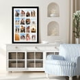 thumbnail image 4 of Americanflat 18x26 Collage Picture Frame - Use as Sixteen 4x6 Picture Frame Openings or One 18x26 Photo Frame Made of Engineered Wood with Polished Plexiglass - Black, 4 of 6
