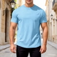 thumbnail image 2 of JAJAHO Mens Pocket T Shirts Basic Tees For Men Loose Fit Lightweight Short Sleeve Crew Neck Summer Solid Color Tshirts Classic Tops, 2 of 5