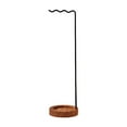 thumbnail image 4 of Colaxi Wind Chime Stand Calligraphy Brush Pen Holder with Wood Base Metal Rack Support for Hanging Pendant Flower Pots Wedding Event black, 4 of 8