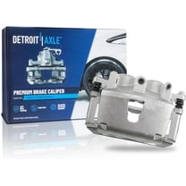Detroit Axle - Front Right Brake Caliper for Jeep 2005-2010 Grand Cherokee, 2006-2010 Commander, Passenger Side Brake Caliper with Bracket 2007 2008 2009 Replacement