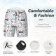 thumbnail image 3 of Balery Dachshund Dog Puppy Bañador para hombre, shorts de playa de secado rápido con entrepierna y forro de compresión-Medium, 3 of 6