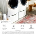 thumbnail image 6 of (2 pack) Better Homes & Gardens Broken Ikat Runner Washable Non-Skid Area Rug, Blue, 2'5" x 7', 6 of 8