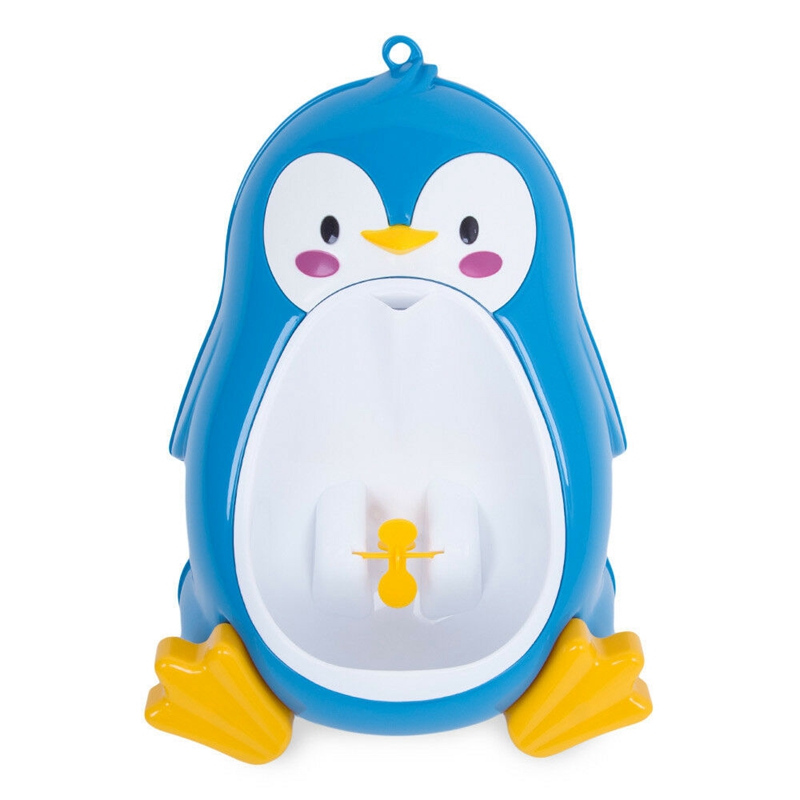 Baby Boy Potty Toilet Training Penguin Children Stand Vertical Urinal