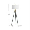 thumbnail image 3 of Rowe Floor Lamp in Black Metal, 3 of 8