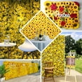 thumbnail image 5 of Efavormart 11 Sq ft. | 4 Panels Artificial Sunflower Wall Mat Backdrop, Flower Wall Decor, Indoor/Outdoor UV Protected, 5 of 11