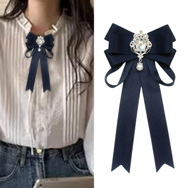 Menolana Bow Tie for Women Brooch Pin Accessories Formal