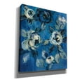 thumbnail image 2 of Epic Graffiti 'Loose Flowers on Blue I' by Silvia Vassileva, Canvas Wall Art, 26"x30", 2 of 2