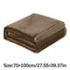 thumbnail image 3 of Manta de forro polar de microfibra súper suave - manta sólida cálida de 70x100cm para sofá, cama, sofá - lavable a máquina, 3 of 3