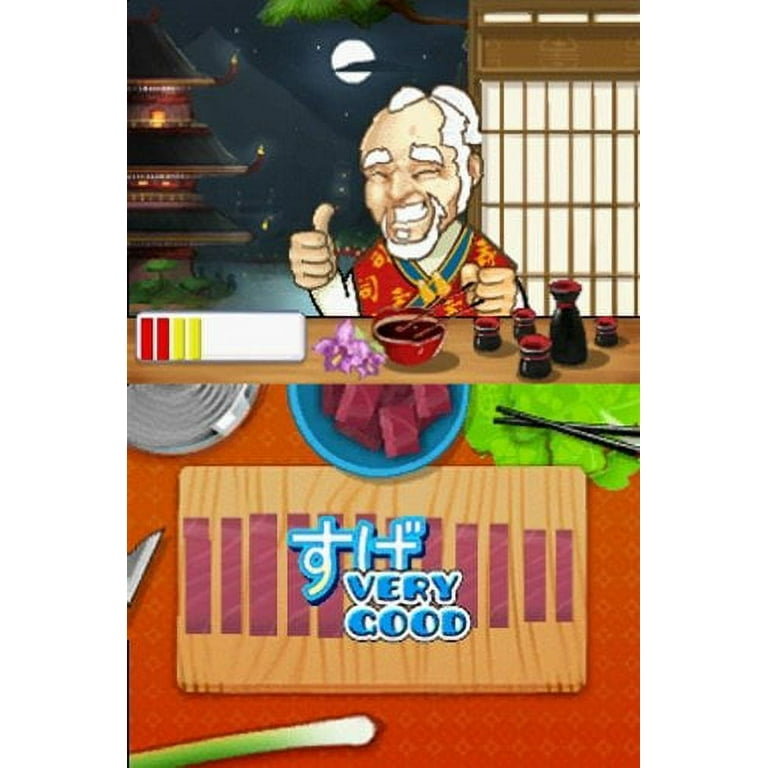 Sushi Academy NDS - For Nintendo DS - Create a Japanese Culinary