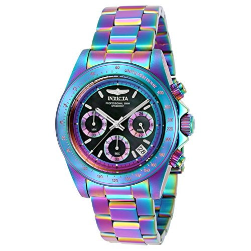 Invicta Mens 23941 Speedway Quartz Chronograph Black Dial Watch