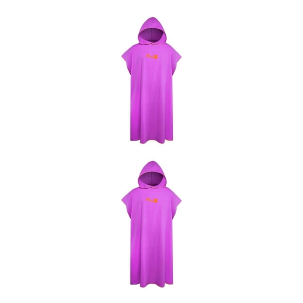 Toystoory Poncho de microfibra para toallas de baño absorbentes, ligeras y prácticas, Unisex, para el cuerpo, toalla de microfibra, Poncho de Type10 NO10