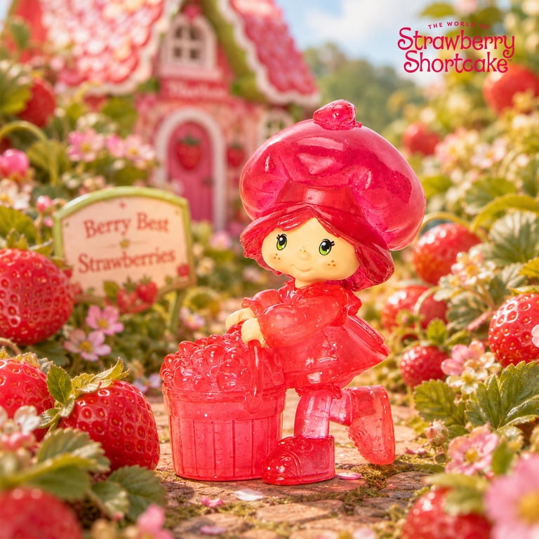 Strawberry Shortcake 2.5-Inch Figure | Strawberry Shortcake (Clear