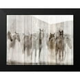 thumbnail image 2 of Allen, Kimberly 14x12 Black Modern Framed Museum Art Print Titled - Herd, 2 of 5