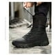 thumbnail image 4 of Botas militares para hombre, antideslizantes, de cuero, para uso exterior, estilo militar, 4 of 6