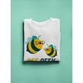 thumbnail image 3 of Bee Geek Sweatshirt Women -SPIdeals Designs, Female x-Large, 3 of 4