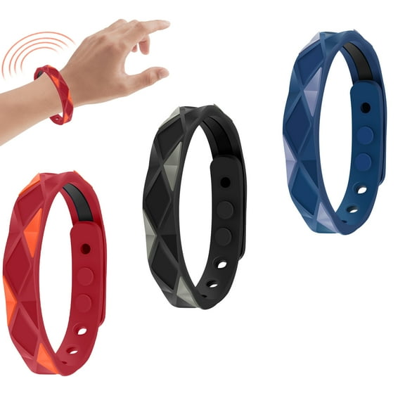 Ghopy 3Pcs Anti-Static Bracelet Negative Lons Anti Static Wristband Electrostatic Removal Bracelet