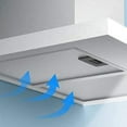 thumbnail image 3 of Lefu Silver Cooker Hood Filters Metal Mesh Extractor Vent Filter 400 x 300 x 9mm, 3 of 8