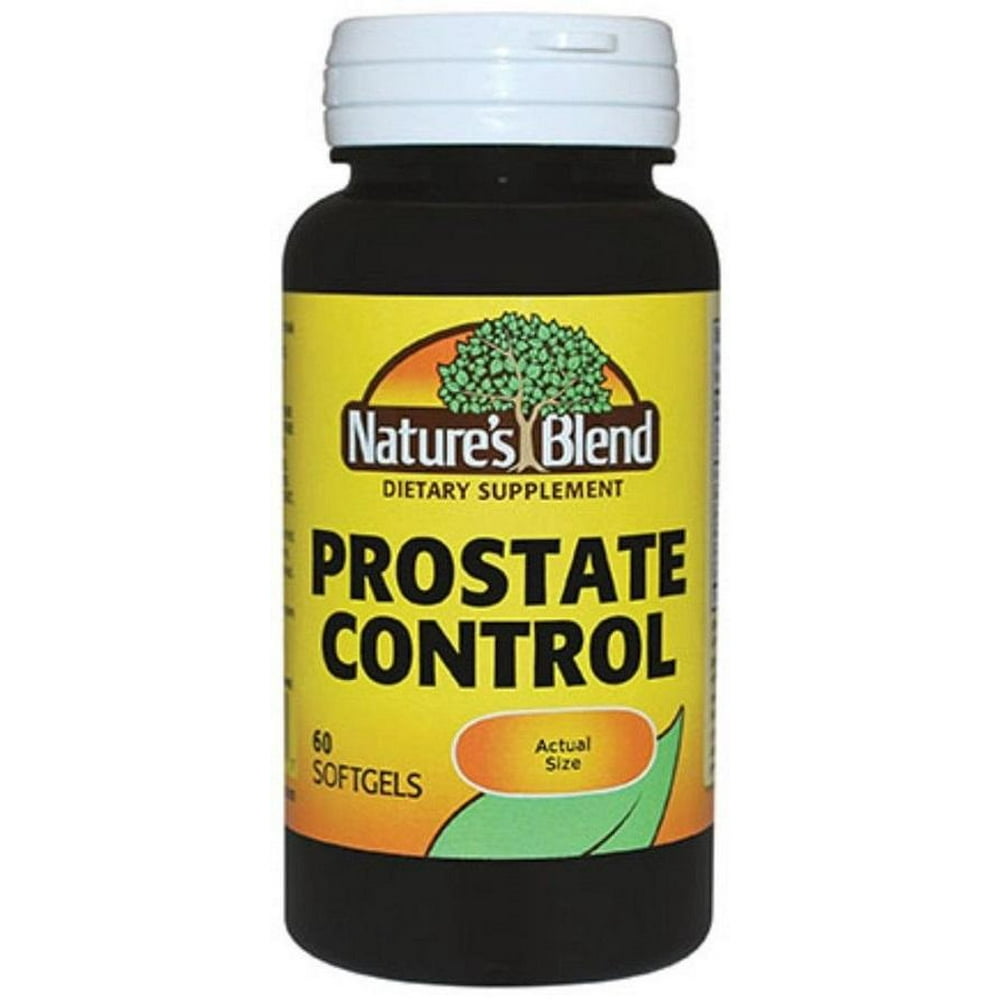 Nature S Blend Prostate Control Softgels 60ct 079854079357a654