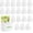 white, variant on 24 Pack White Cardboard Ballot Box with Slot 6.5x4.5x4.5 Inch Raffle Boxes with Removable Header Suggestion Boxes Donation Box for Fundraising Ticket Boxes for Collecting Card Voting Contest