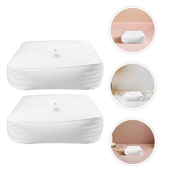 LOLIPPYY 4Pcs Square Water Bag Balloon Base Weight for Outdoor Balloon Arch Stand Accessories