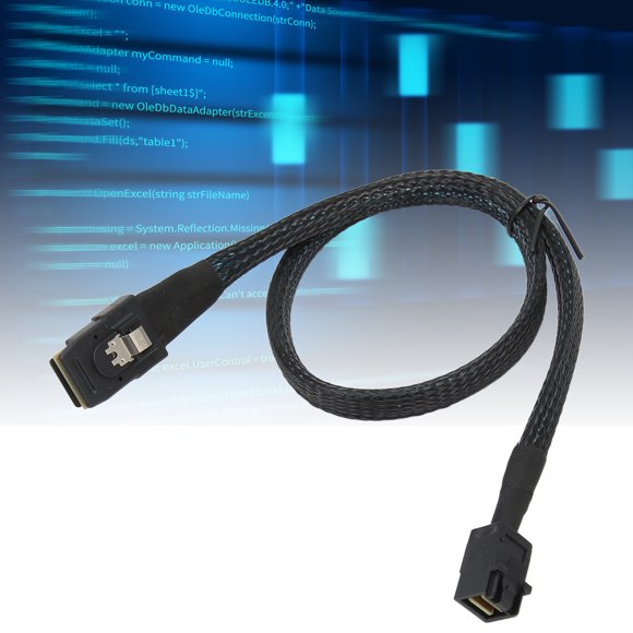 Câble Interne Mini vers, Câble Mini SFF 8643 vers 8087, Vitesse de Transmission HD 12Gbps Faible Perte Câble Interne Mini Flexible pour Ordinateur Serveur