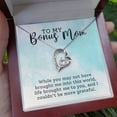 thumbnail image 6 of To My Bonus Mom Gift, I couldn't be More Grateful, Forever Love Necklace From Step Daughter or Step Son to Step Mom, 6 of 6
