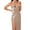 Champagne, variant on Nightgowns for Women Soft Satin Night Gowns Sexy Lingerie Sleepwear Womens Spaghetti Strap Sleep Dress Long Mid-Length (S, Black)