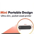 thumbnail image 3 of Portable A4 Thermal Printer Tattoo Inkless Printer Bluetooth for Learning Assistance Scrapbook Grey, 3 of 8