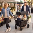 thumbnail image 3 of Evolur TrailBlazer Wagon Stroller, Black, 3 of 12