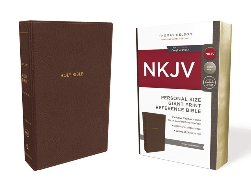 NKJV, Reference Bible, Personal Size Giant Print, Imitation Leather