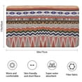 thumbnail image 3 of Multicolor Geometric Pattern Bathroom Rugs Mat,Non Slip Microfiber Bathroom Rug,Rubber Backing,Soft Bathroom Mats for Bathroom Floor,Tub and Shower,17x30in(43x75cm), 3 of 5