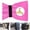 A2-Hot Pink 5.5"*5.5", variant on 8.3" x 6.5" Outdoor Faucet Covers for Winter Freeze Protection, Outdoor Water Faucet Cover Socks for Winter Freeze Protection Pipe Insulation Reusable Waterproof Insulated Spigot backflow Cover