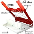 thumbnail image 5 of R.E.D. Soap Cutter - Precisely and accurately cuts 11 x 1 inch bars - Made in The U.S.A with US Steel, 5 of 6