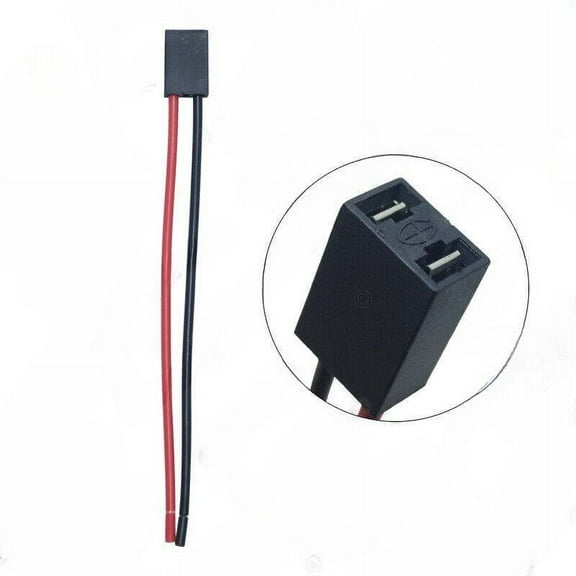 Automotive general H7 LED HID headlight cable connector plug bulb socket automotive wire halogen adapter bracket