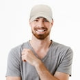 thumbnail image 5 of DALIX Plain Dad Hats 2 Pack Deal in Beige, 5 of 6