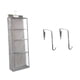thumbnail image 3 of Organizador sobre la puerta, estante de almacenamiento colgante para puerta, bolsillos de almacenamiento de ventana transparente reutilizables para, 3 of 9