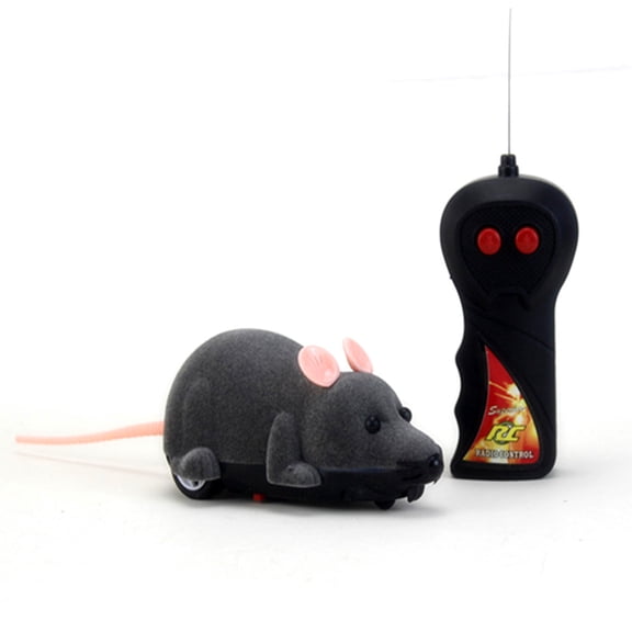 Funny for Electric Toy Simulation Mouse with Pink Ear for Cats Pets Playing