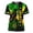 Dark Green #23, variant on Soccer Jersey for Men Crew Neck Short Sleeve Baggy Lightweight T Shirt Graffiti Print Summer Tshirt Spain Brazil Argentina France Germany Portugal Green L