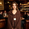 thumbnail image 6 of Women's Knitted Sweater Shawl Wraps, Casual Lightweight Shawl for Office Air-Conditioned Rooms Daily Wear, 6 of 8