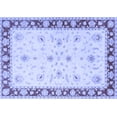 thumbnail image 1 of Ahgly Company Indoor Rectangle Persian Blue Traditional Area Rugs, 6' x 9', 1 of 4