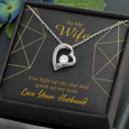 thumbnail image 2 of To My Wife You Light Up My Day Forever Necklace w Message Card, 2 of 7