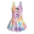 thumbnail image 6 of DISNIMO Cat Paw Printed Girl One Piece Swimsuit with Skirt Quick Dry Bathing Suit Skirted Hawaiian Summer Swimwear Sleeveless Swim Dress Size 7-8, 6 of 8