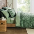 thumbnail image 4 of Regency Heights King Size Comforter Sets, Olive Bed in a Bag King, 9 Pieces Bedding Comforter Set with Bed Sheets and Side Pockets, 4 of 9