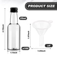 thumbnail image 2 of Minibotellas de licor Tessco de plástico de 25 ml con embudo, 100 unidades, 2 of 7