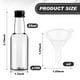 thumbnail image 2 of Minibotellas de licor Tessco de plástico de 25 ml con embudo, 100 unidades, 2 of 7