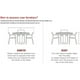 thumbnail image 3 of SIRUITON Funda para Muebles de Jardín Funda Redonda para Mesa de Jardín Impermeable, Resistente, Circular, para Patio, Muebles de Exterior, Funda para Carpa, Anti-UV, Funda para Mesa y Silla, A, 3 of 7