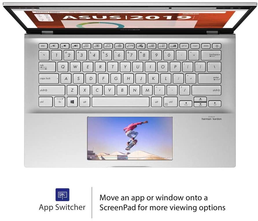 Asus Vivobook S14 14''  FHD 1080p Display Laptop, Intel Core i7-8565U, 8GB RAM, 512GB SSD,  Backlit Keyboard, with Mazepoly Accessories